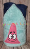 Spongebob Patrick Peeker Applique Design