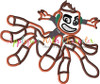 Mr. Tarantula Bad Guys Peeker Applique Design