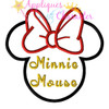 Miss Mouse Signature  Applique Design
