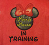 Miss Mouse In Training Applique Design