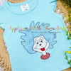 Dr. Seuss Thing 2 Bean Stitch Applique Design