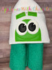 Storybots Beep Peeker Applique Embroidery Design