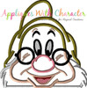 Snow White Seven Dwarfs Peeker Set Applique Designs