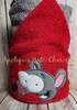 Toopey Mouse Peeker Applique Embroidery Design