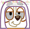 Bluey Rita Grannie Peeker Applique Design
