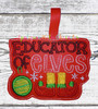Educator of Elves Applique Sketch Design