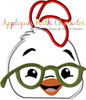 Chicken Little Peeker Applique Design