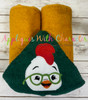 Chicken Little Peeker Applique Design