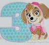 Pup Patrol 9 Applique Design Set