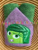 Inside Out Disgust Peeker Applique Design