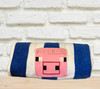 Minecraft Pig Applique Design
