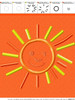 Smiling Sun Applique Design
