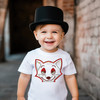 Zootopia Nick Wilde Peeker Embroidery Applique