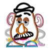 Toy Story Mister Potato Head Applique Design