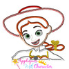 Toy Story Jessie Toy Applique Design