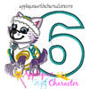 Paw Everest Patrol Six Applique Embroidery Design