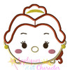 Beauty Bella Tsum Tsum Applique Design
