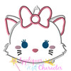 Marie Cat Tsum Tsum Applique Design