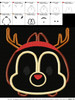 Christmas Chip Tsum Tsum Applique Design