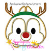 Christmas Chip and Dale Tsum Tsum Applique Design