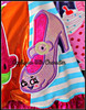 Shopkins Fancy High Heel Shoe Applique Design