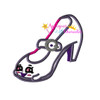 Shopkins Fancy High Heel Shoe Applique Design