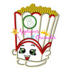 Shopikins Poppy Corn Applique Design