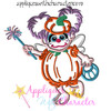 Halloween Abby Cadabby Applique Embroidery Design