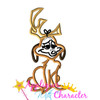 Grinch Max the Dog Applique Embroidery Design