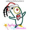 Spongebob Christmas Applique Design Embroidery Set
