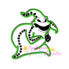 Nightmare Before Christmas Oogie Boogie Applique Design