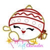 Shopkins Christmas Ornament Applique Design
