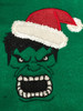 Christmas Green Hulk Hero Applique Design