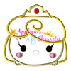 Sleeping Beauty Tsum Tsum Applique Design