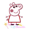 Pepper Pig  Applique Design