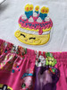 Shopkins Wishes Birthday Cake Applique Design