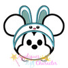 Mr Mouse Easter Bunny Tsum Tsum Applique Design