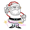 Rudy Santa Applique Design