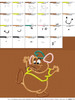 Cindy Gus Mouse Applique Design