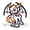 Skylander Spyro Dragon Applique Embroidery Design