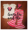 Minnie Mouse Head Number Two Applique Design
