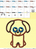Dog Applique Design