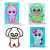 Beanie Boo Cat Applique Embroidery Design