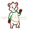 Goldie and Bear Applique Design
