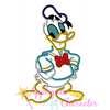 Donald Duck Full Body Applique Embroidery Design