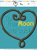 Heart To The Moon And Back Applique Design