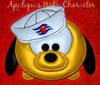 Pluto Cruise Tsum Tsum Applique Embroidery Design