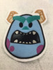 Monsters inc. Sully Emoji Appilque Design