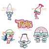 Trolls Applique Design Set