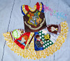 Hermione Girl Wizard Bust Applique Design